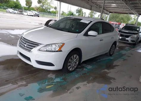 2015 Nissan Sentra Sv z USA, uszkodzony, nr VIN 3N1AB7AP9FL674584